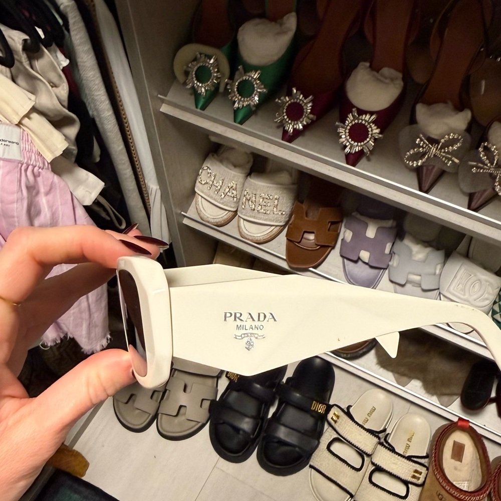 Prada Ivory Sunglasses